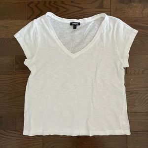 Express White Tshirt